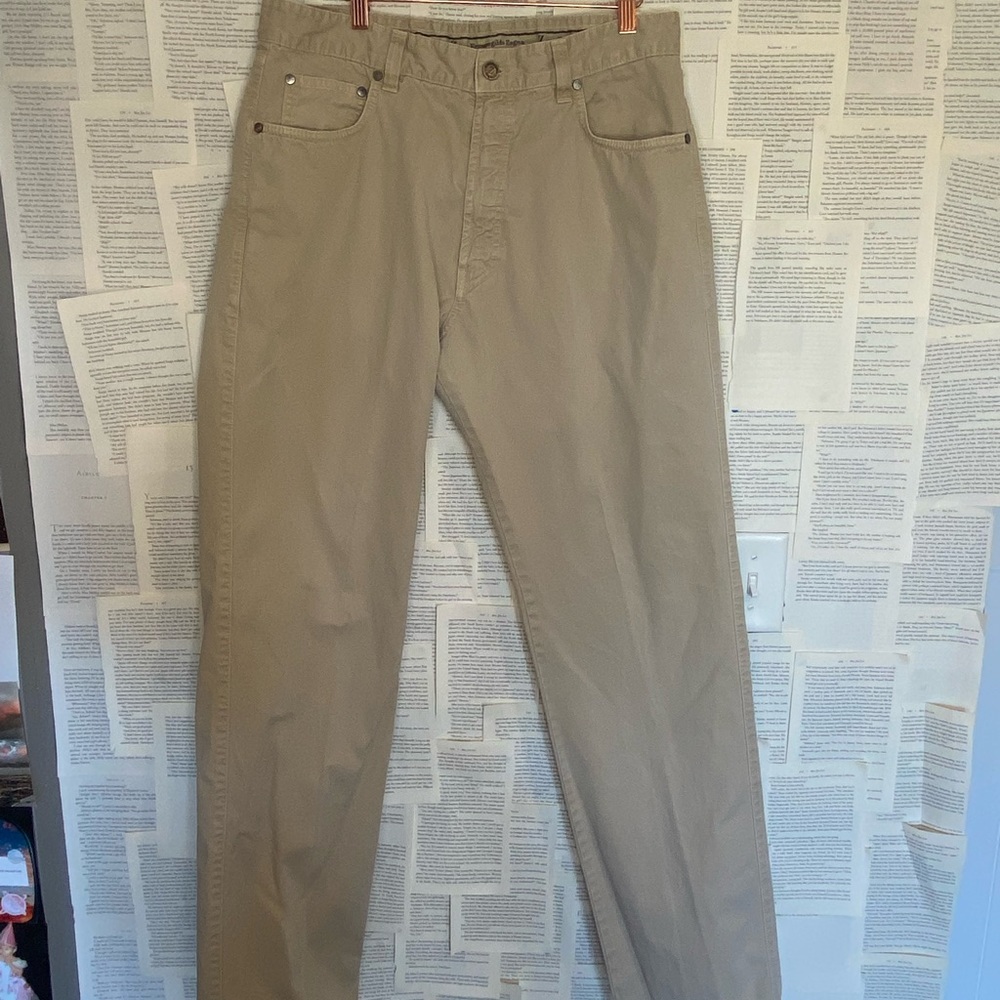 Ermenegildo Zegna Khaki mens pants